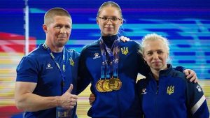Важкоатлетка з Донеччини Ольга Івженко втретє поспіль стала абсолютною чемпіонкою Європи