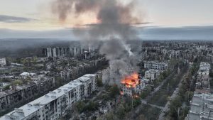 Зруйнований Лиман із висоти пташиного польоту: як росія стирає місто з лиця землі