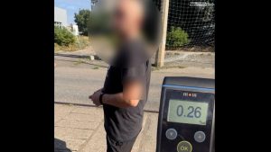 На дорогах Краматорська спіймали порушника на BMW